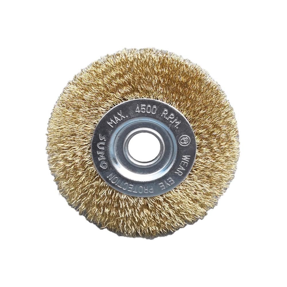 แปรงลวดกลม SUMO 4 นิ้ว X 1/2 นิ้ว