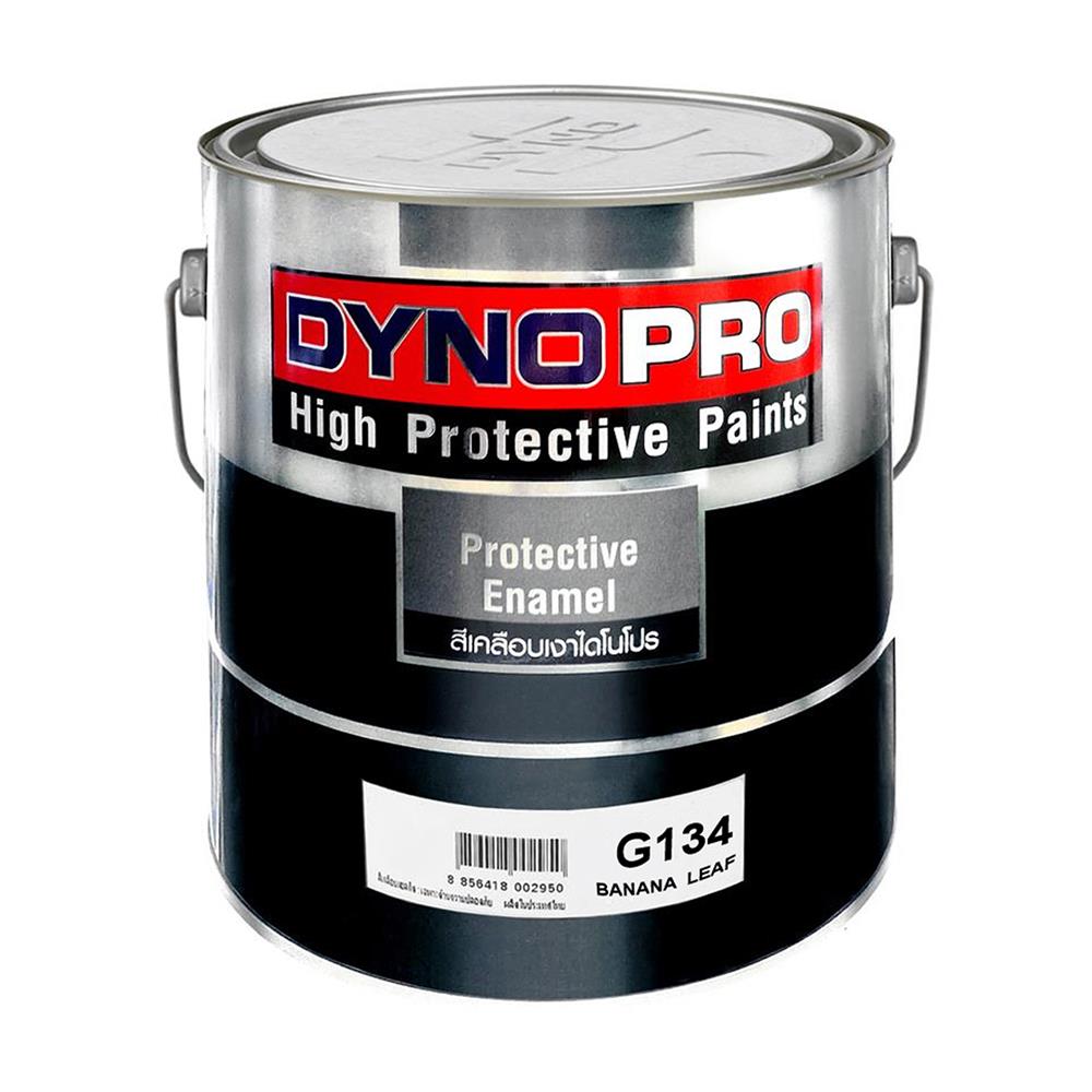 สีน้ำมันเคลือบเงา DYNO PRO 134 สีเขียว เงา 1 แกลลอน