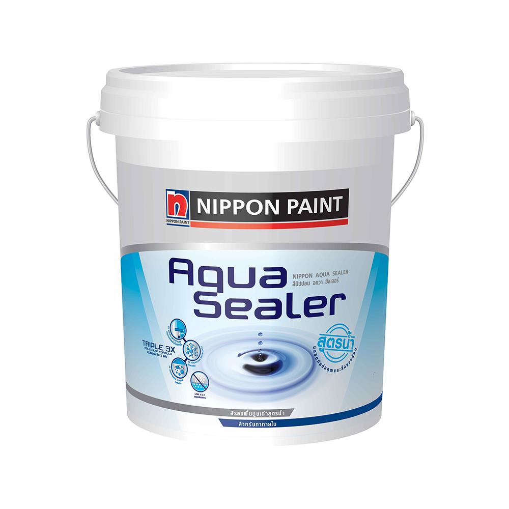 สีรองพื้นปูนเก่า NIPPON PAINT AQUA SEALER 5 แกลลอน