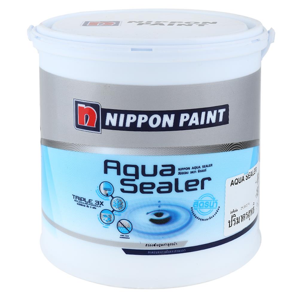 สีรองพื้นปูนเก่า NIPPON PAINT AQUA SEALER 1 แกลลอน