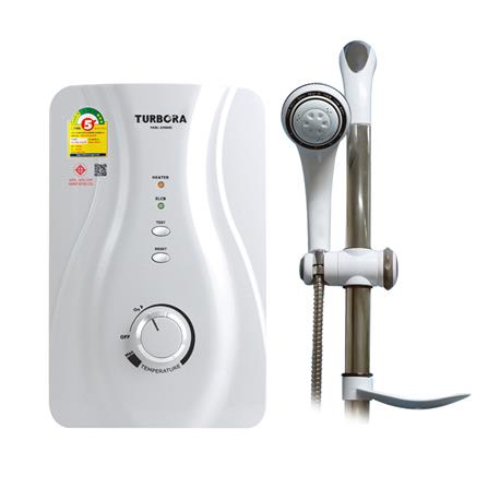 เครื่องทำน้ำอุ่น TURBORA MR-3500E 3500 วัตต์ สีขาว