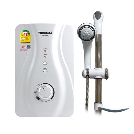 เครื่องทำน้ำอุ่น TURBORA MR-4500E 4500 วัตต์ สีขาว