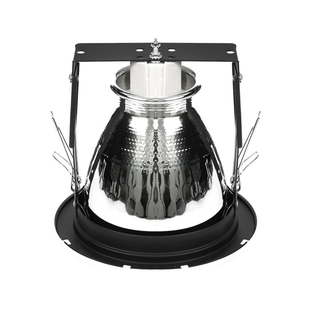 ดาวน์ไลท์ L&E EDC401V/W-E27 โลหะ/แก้ว MODERN 4"กลม สีขาว