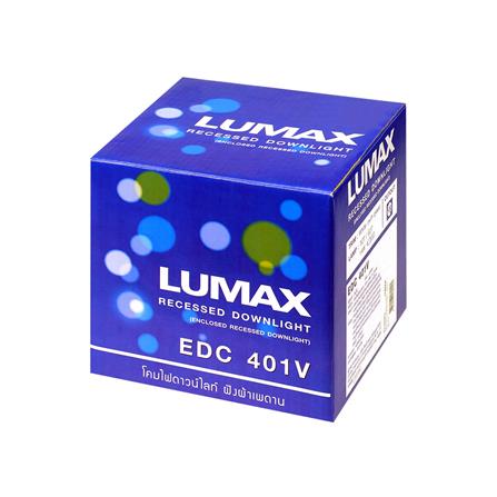 ดาวน์ไลท์ L&E EDC401V/W-E27 โลหะ/แก้ว MODERN 4