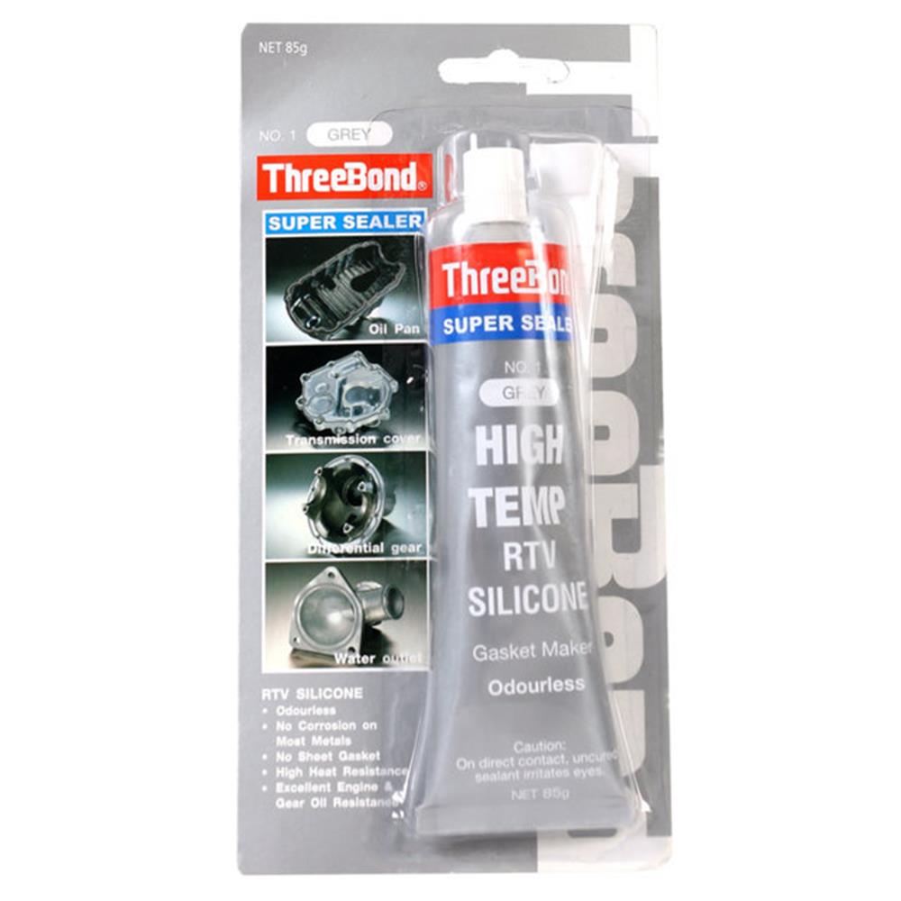 HIGH TEMP RTV SILICONE GASKET MAKER THREE BOND 85G GREY