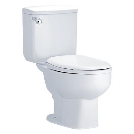 สุขภัณฑ์ 2 ชิ้น COTTO C1163 6L สีขาว