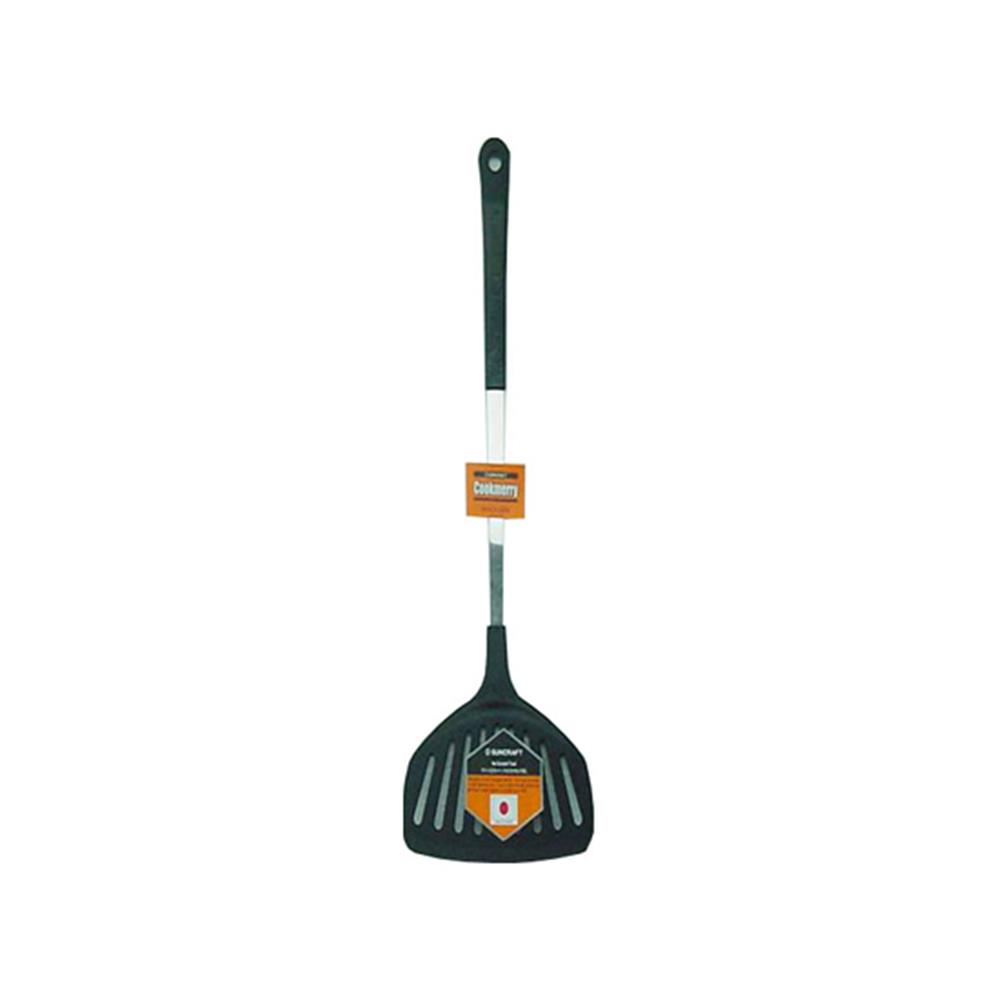 ตะหลิวไนลอนมีร่อง PENGUIN COOKMERRY ด้ามสีดำ