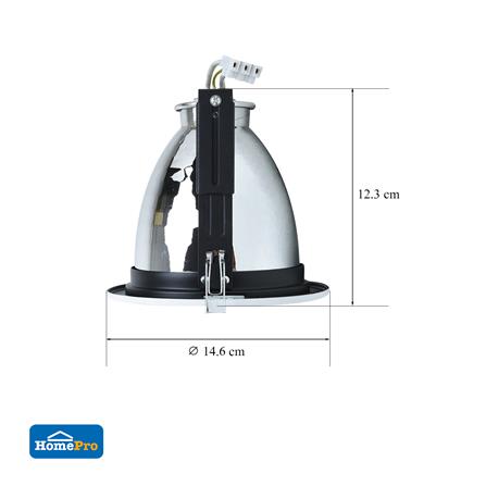 ดาวน์ไลท์ CARINI B0540-WHITE 4 นิ้ว สีขาว กลม_4