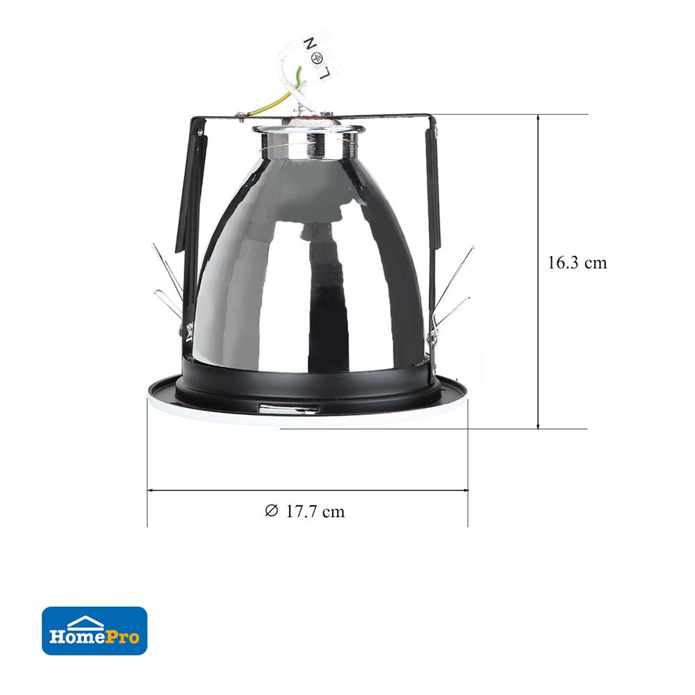 ดาวน์ไลท์ CARINI B0550-WH 5 นิ้ว ทรงกลม