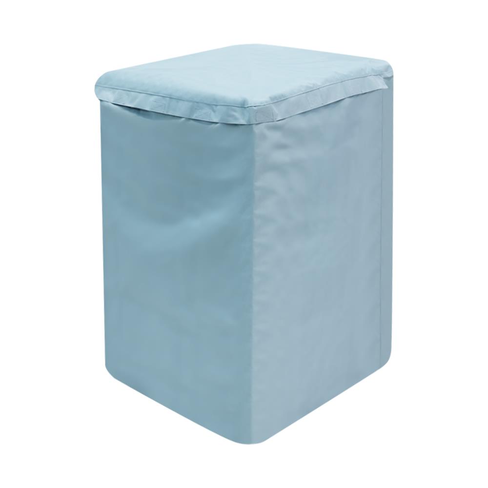 ผ้าคลุมเครื่องซักผ้าฝาบน 8-10 กก. CKR PLASTIC F-T002 64X64X96 ซม. สีฟ้าทึบ