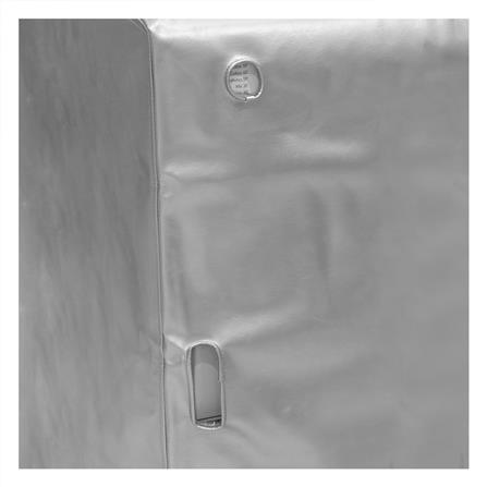 ผ้าคลุมเครื่องซักผ้าฝาหน้า 7-9 กก. CKR PLASTIC F-F001 60X62X84 ซม. สีเงินใส_2