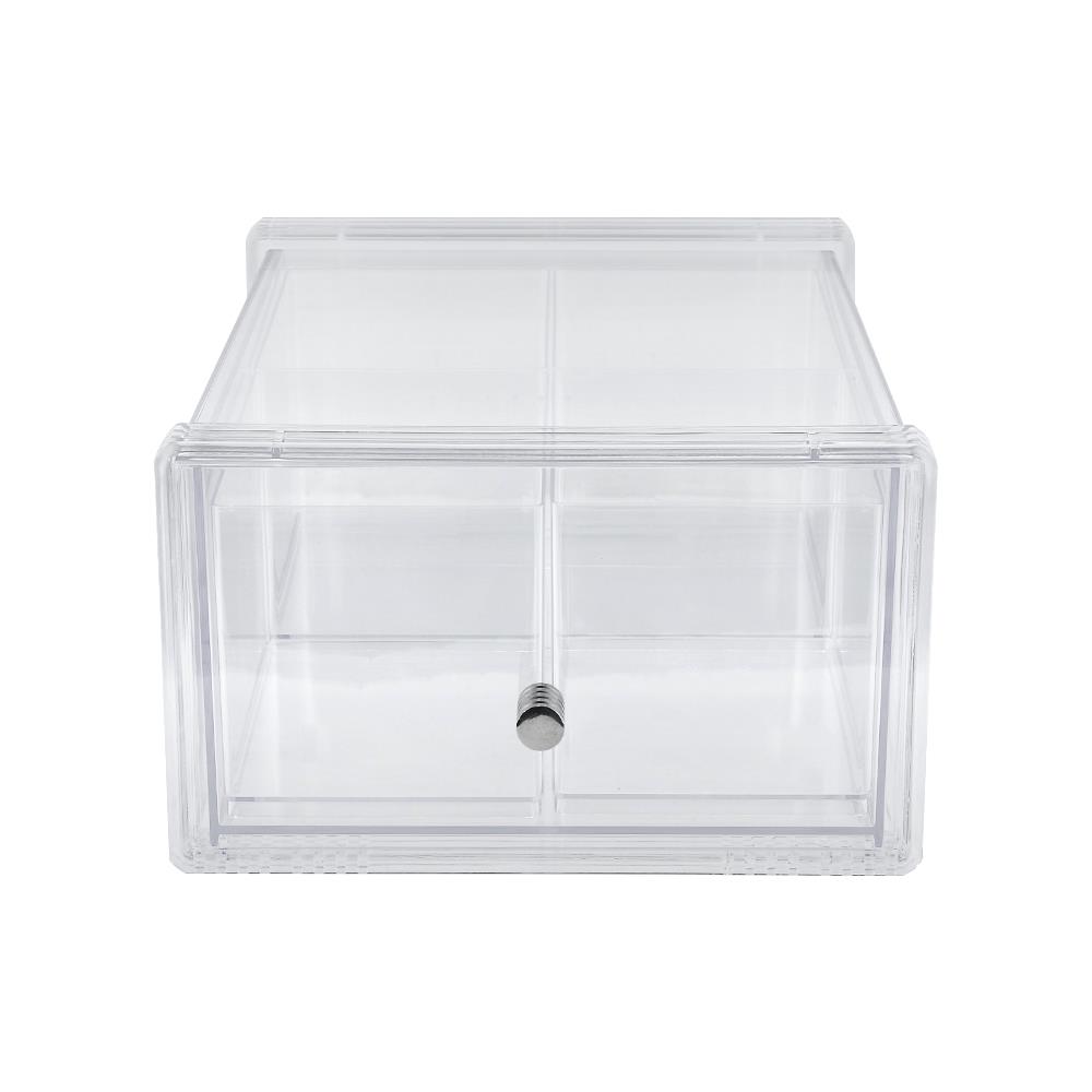 กล่องฝาหน้า 4 ช่อง NAM NGAI HONG 9974S 20.5x29.5x12.5 ซม. สีใส