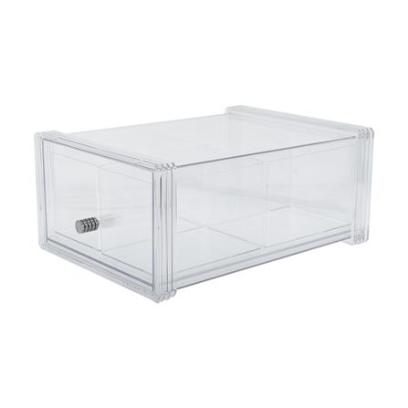 กล่องฝาหน้า 4 ช่อง NAM NGAI HONG 9974S 20.5x29.5x12.5 ซม. สีใส_1