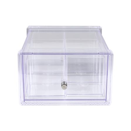 กล่องฝาหน้า 6 ช่อง BOXBOX 9976S 20.5x29.5x12.5 ซม. สีใส_0