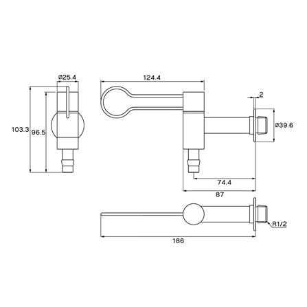 ก๊อกล้างพื้น 1 ทาง WS WS-0506 สีเงิน_1