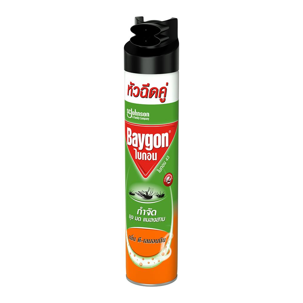 สเปรย์กำจัดแมลง BAYGON D-LIMONENE 600 มล.