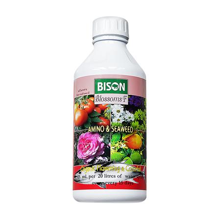 ปุ๋ยอินทรีย์ปลา สูตรสร้างดอก BISON 1100 มล.