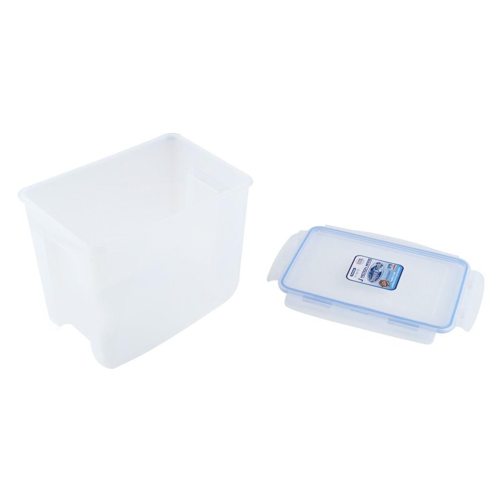 ถังข้าวสารพลาสติก 5 กก. + ถ้วยตวง SUPER LOCK 6042