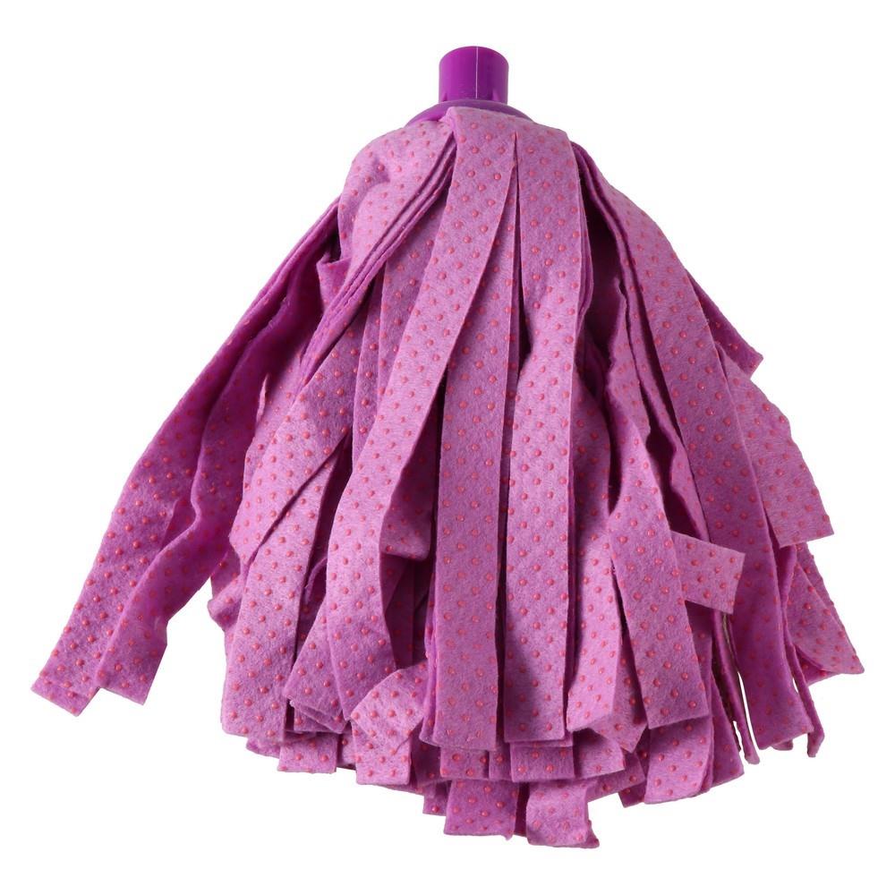 อะไหล่ม็อบจุกชามัวร์ พร้อม PVC ขัด BE WISH 4 นิ้ว สีม่วง