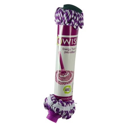 อะไหล่ม็อบบิดไมโครไฟเบอร์ BE WISH 4 นิ้ว สีม่วง