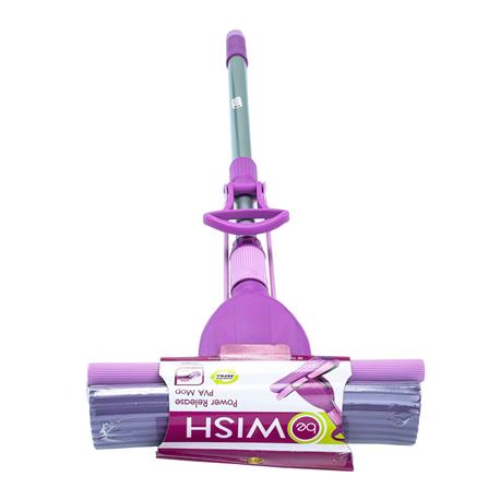 ไม้ม็อบฟองน้ำ PVA BE WISH เพาเวอร์ รีรีส 11 นิ้ว สีม่วง_1