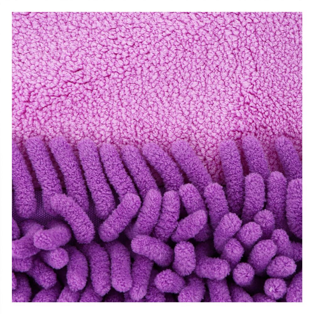 อะไหล่ม็อบไมโครไฟเบอร์ดันฝุ่น BE WISH DOUBLE CLEAN 15 นิ้ว สีม่วง