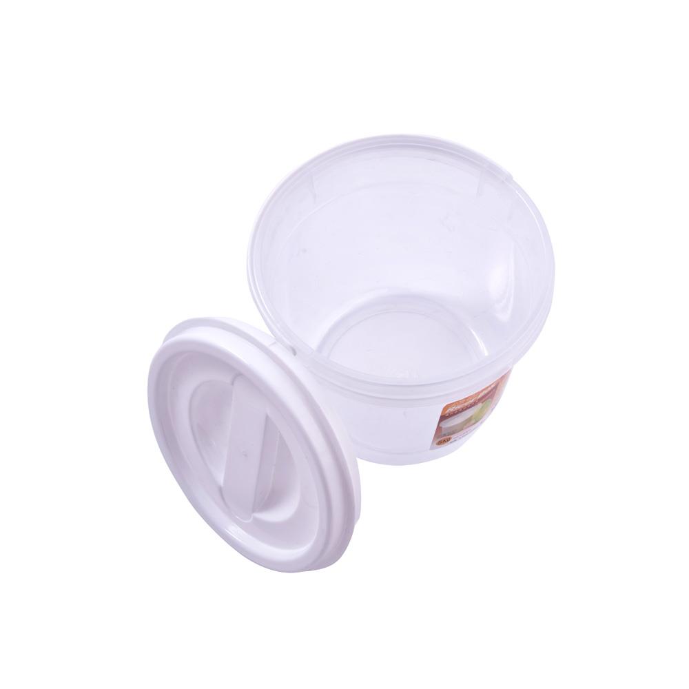 ถังข้าวสารพลาสติก 5 กก. KEYWAY สีขาว