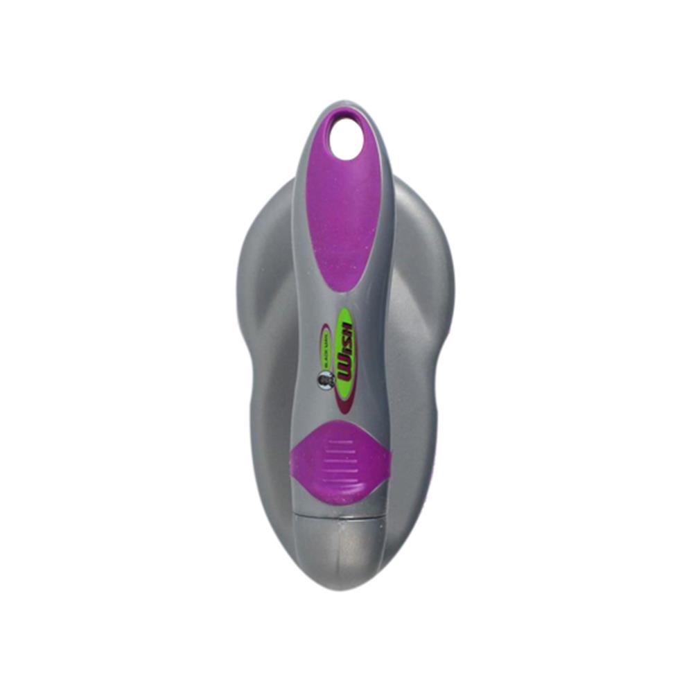 แปรงไนลอนขัดพื้น/ผนังด้ามจับ BE WISH CURVE สีม่วง