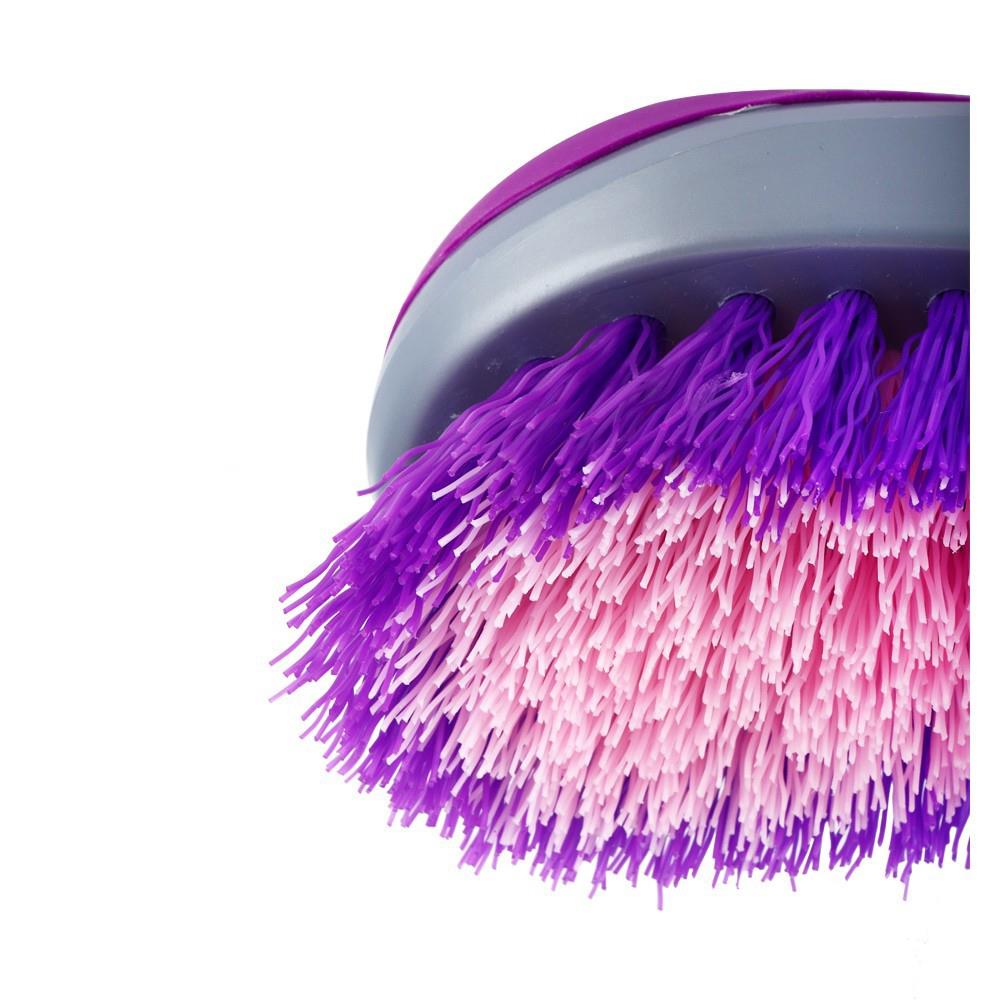 แปรงไนลอนขัดพื้น/ผนัง BE WISH CURVE สีม่วง