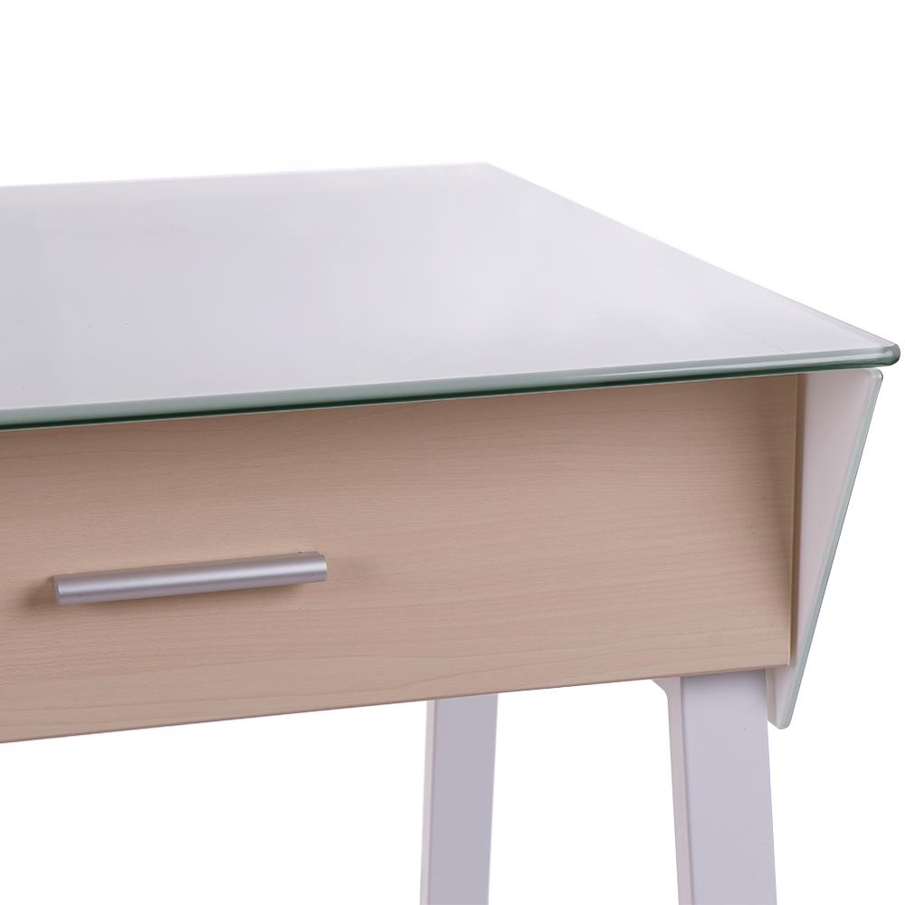 โต๊ะทำงาน FURDINI CT-3311G 110 ซม. ขาว