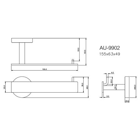 ที่ใส่กระดาษชำระ WS AU-9902 สเตนเลส_2
