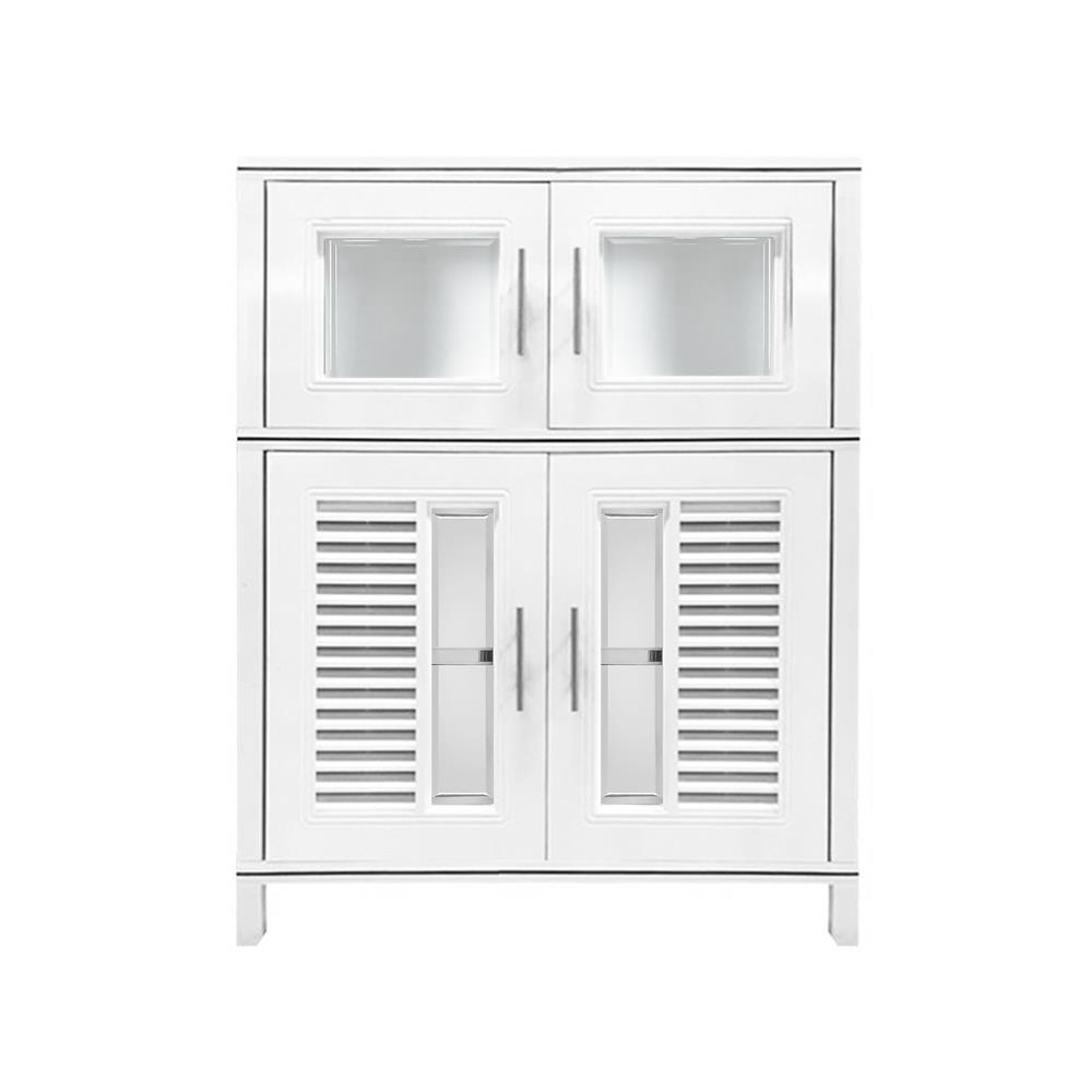 ตู้อเนกประสงค์ KING NUVO KB1-125 สีขาว