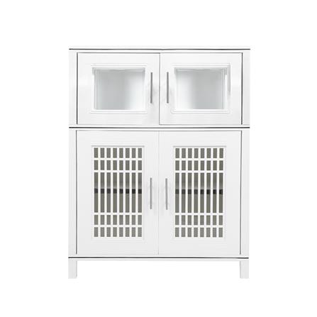 ตู้อเนกประสงค์ KING ZEN KB1-125 สีขาว_0