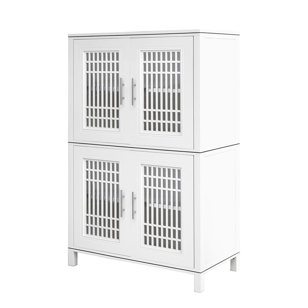 ตู้อเนกประสงค์ KING ZEN KB2-140 สีขาว