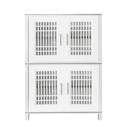 ตู้อเนกประสงค์ KING ZEN KB2-140 สีขาว_0