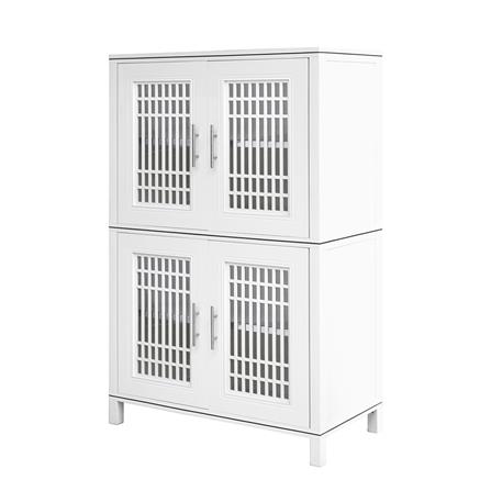 ตู้อเนกประสงค์ KING ZEN KB2-140 สีขาว_1