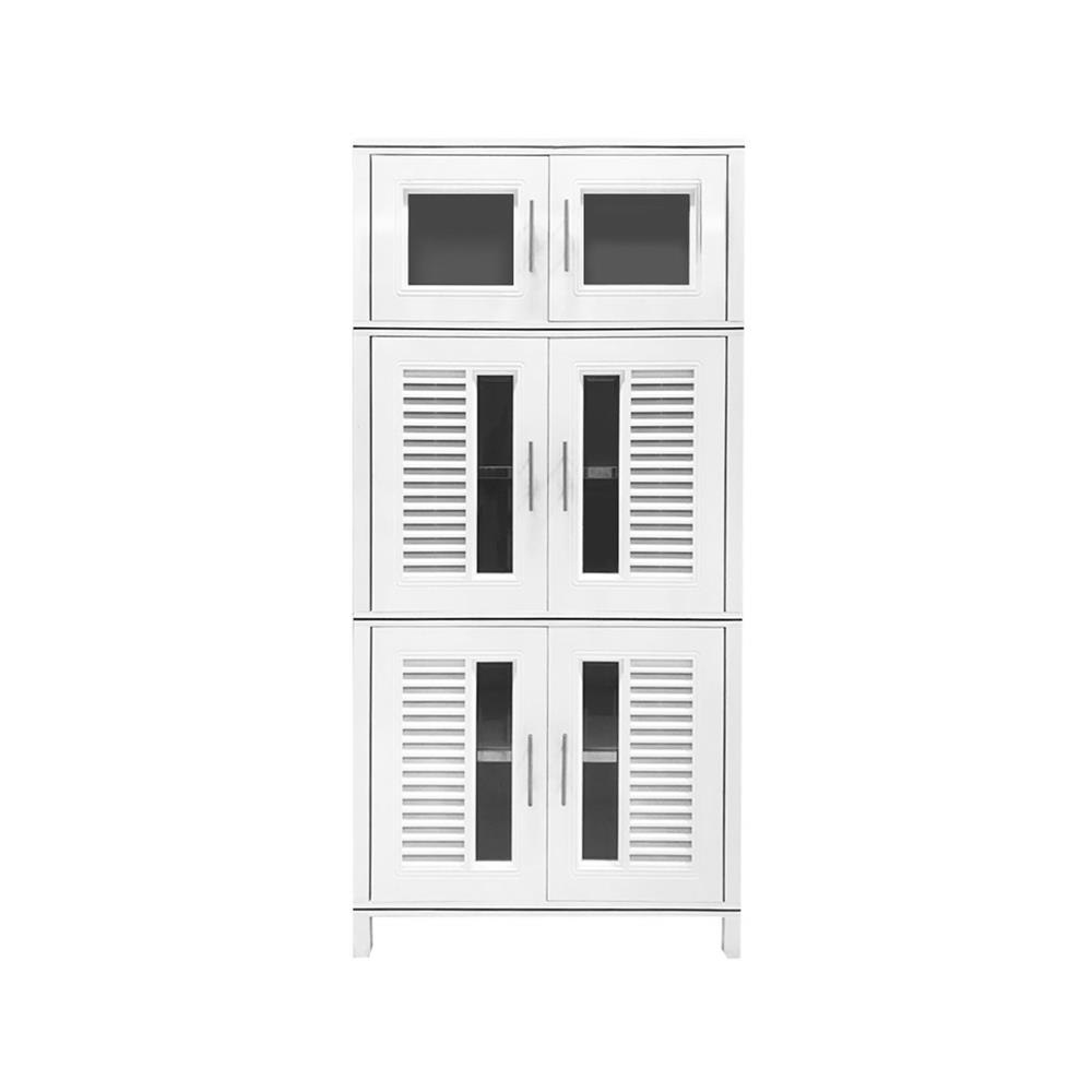 ตู้อเนกประสงค์ KING NUVO KB2-180 สีขาว