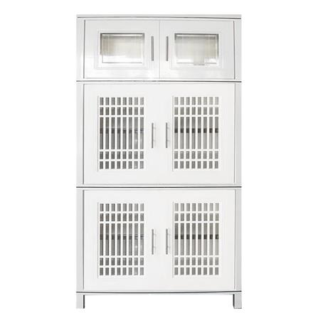 ตู้อเนกประสงค์ KING ZEN KB2-180 สีขาว_0