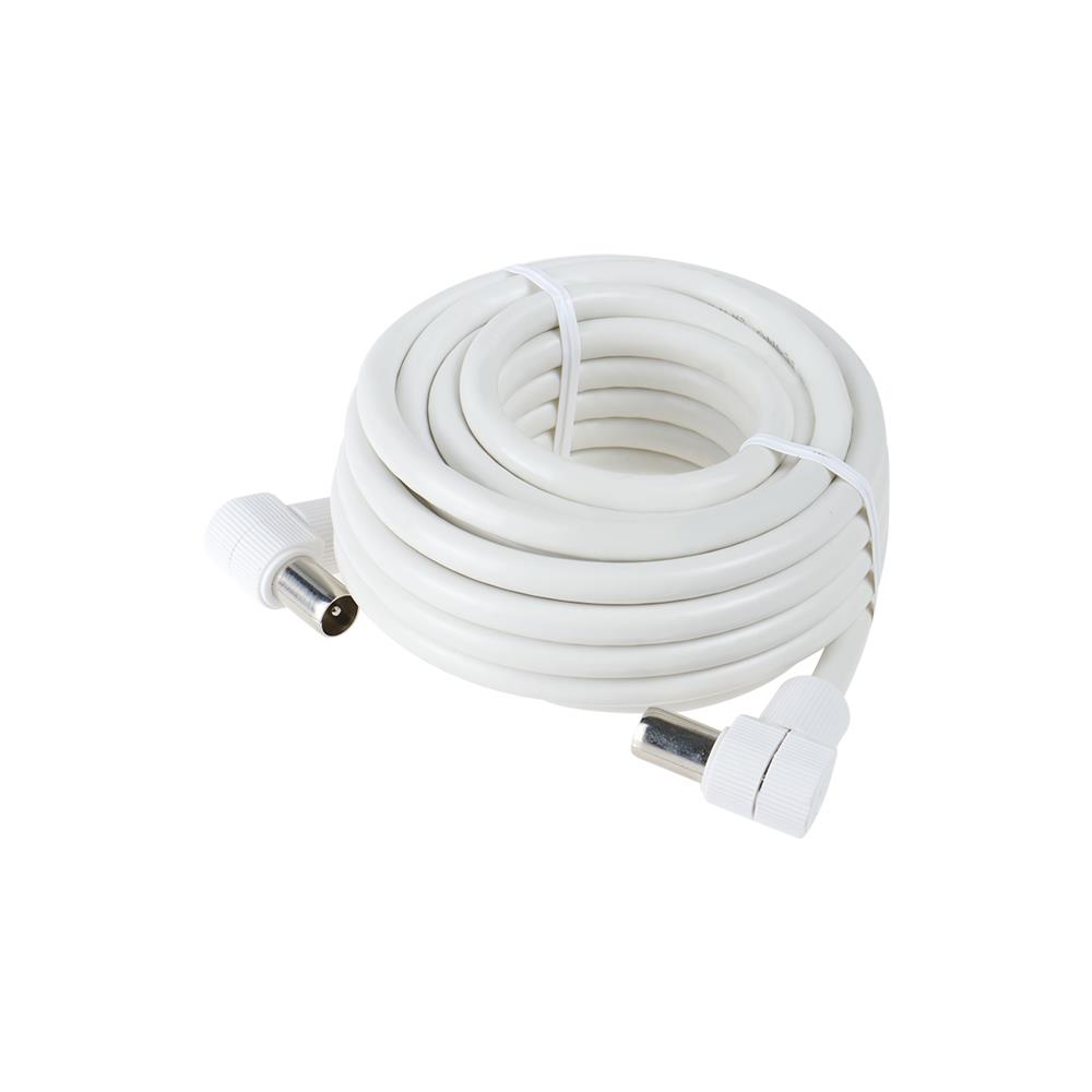 สายอากาศ TV พร้อมแจ็ค SPOA 3 ม. สีขาว