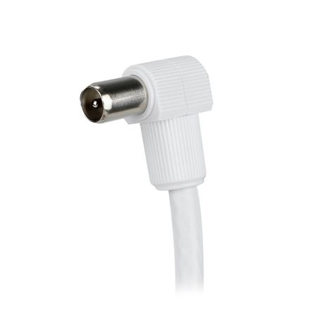 สายอากาศ TV พร้อมแจ็ค SPOA 3 ม. สีขาว_1