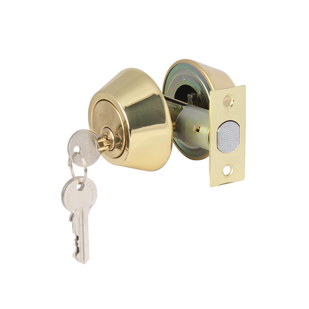 กุญแจลิ้นตาย 2 ด้าน HAFELE 911.64.228 สีทองเหลือง