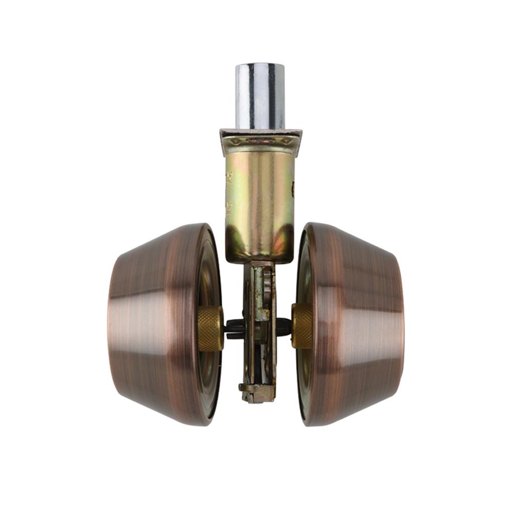 กุญแจลิ้นตาย 2 ด้าน HAFELE 489.10.507 สีทองแดงรมดำ