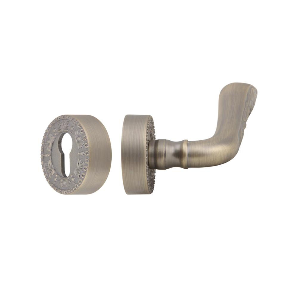 มือจับก้านโยกห้องทั่วไป MORTISE  HAFELE 499.62.412 สีทองเหลืองรมดำ