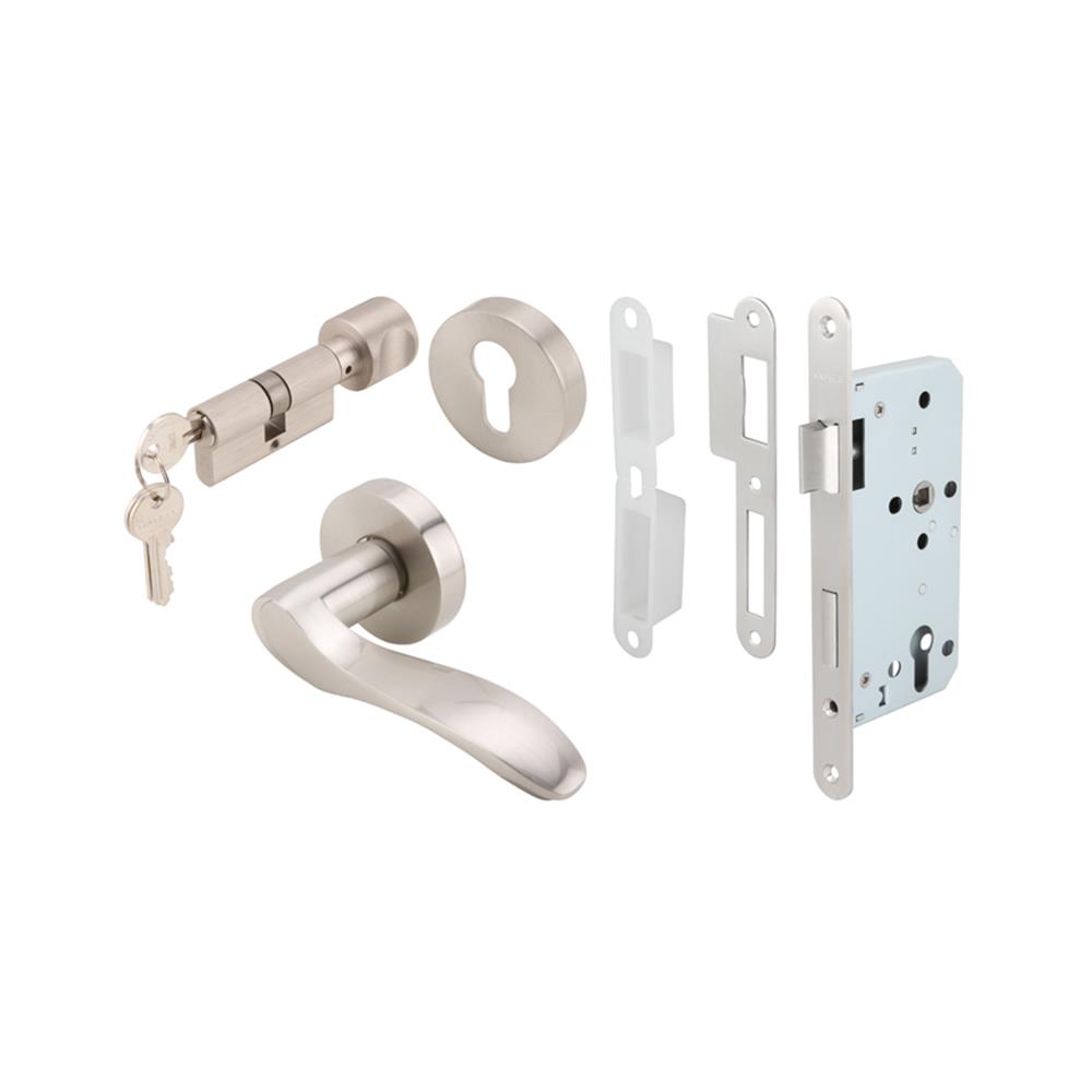 มือจับก้านโยกห้องทั่วไป MORTISE  HAFELE 499.62.402 สีสเตนเลส