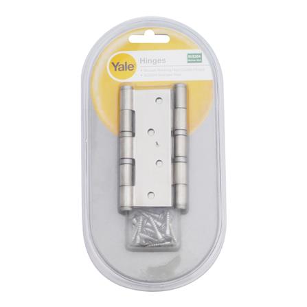 บานพับ 4X3 นิ้ว X 2.5 มม. YALE SL4325BB สีสเตนเลส (แพ็ก 2 ชิ้น)_0