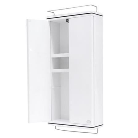 ตู้พลาสติก QUEEN CLICK สีขาว_2