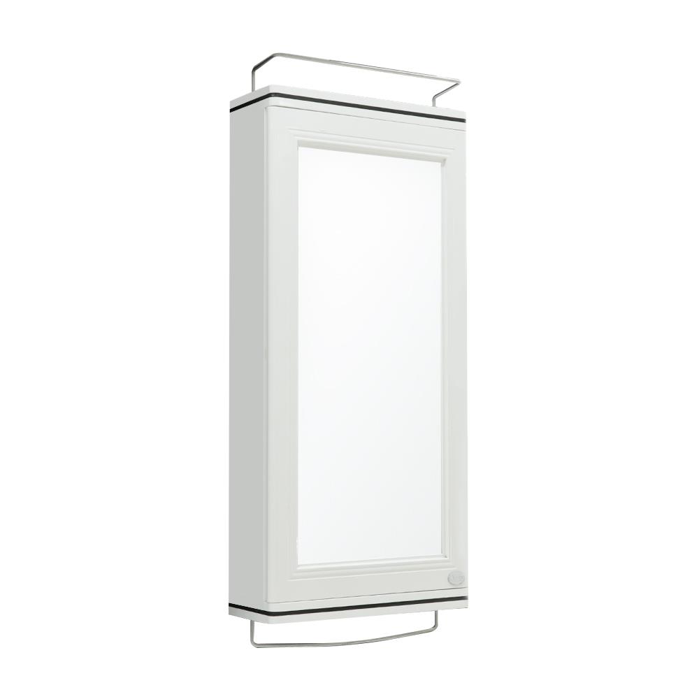 ตู้พลาสติก QUEEN STEP สีขาว