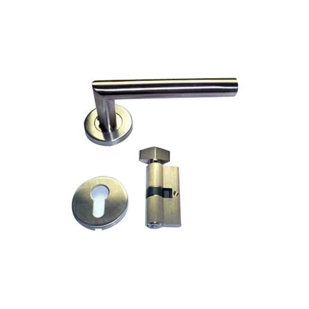 มือจับก้านโยกห้องทั่วไป MORTISE  SOLEX 4585105 สีสเตนเลส