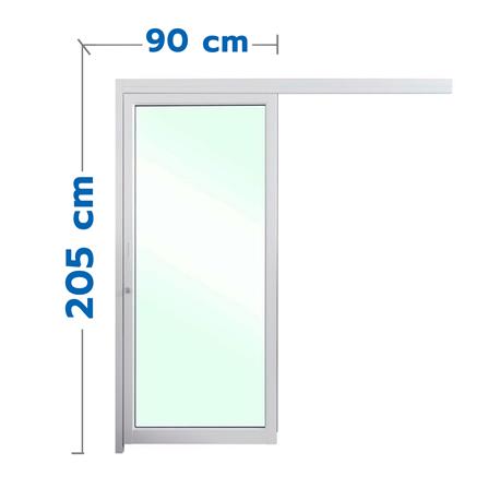 ประตูรางแขวน อะลูมิเนียม LYNN X-SERIES 90x205 ซม. ...