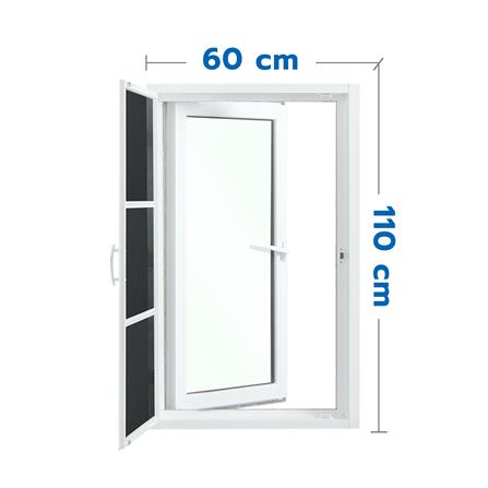 หน้าต่างบานเปิดเดี่ยว อะลูมิเนียม มุ้ง LYNN X-SERI...